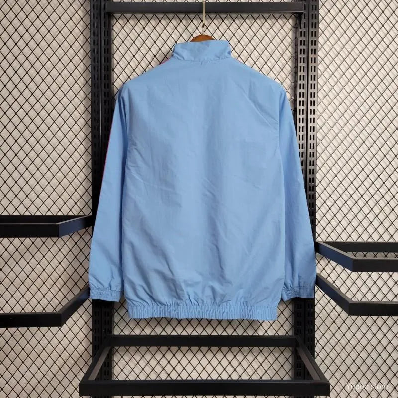 Veste coupe-vent réversible Arsenal bleu 2023/24