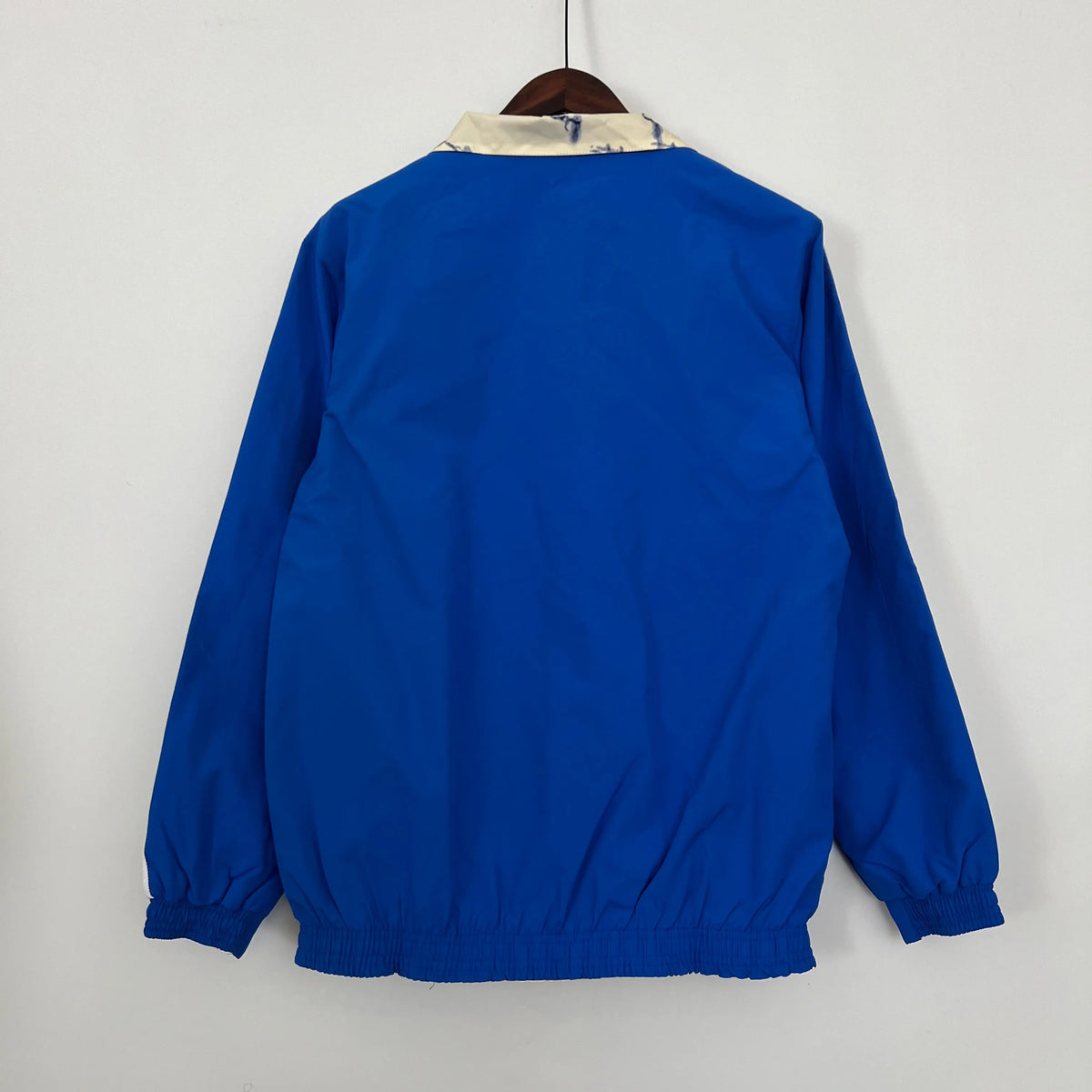 Veste coupe-vent réversible Italie/Italy beige/bleu 2023/24