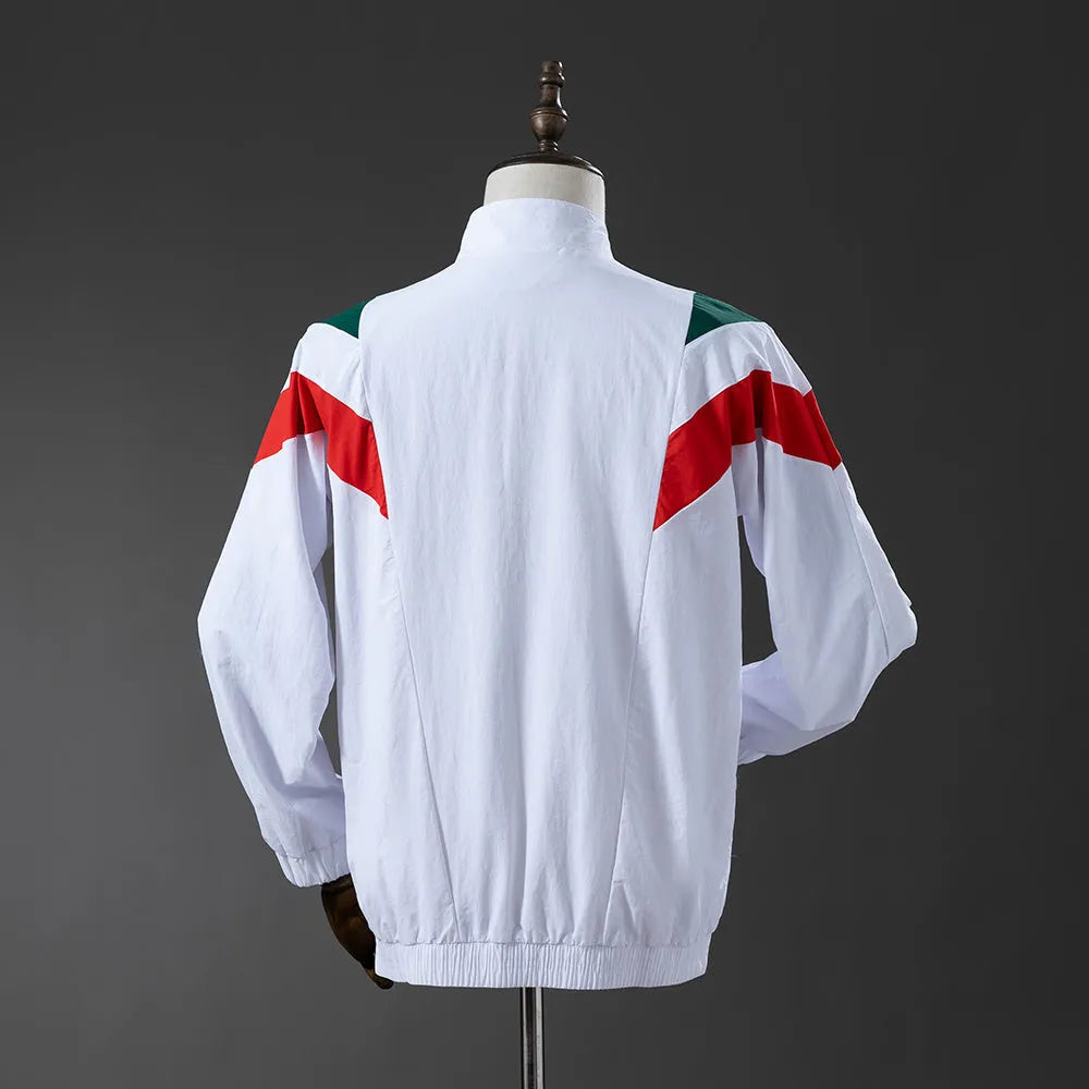 Veste coupe-vent réversible Italie/Italy rétro 2025/26