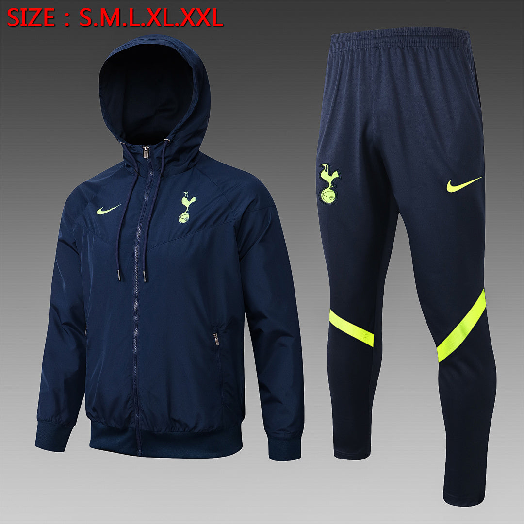 Veste Coupe-Vent Tottenham 2021/22- Bleu Roi