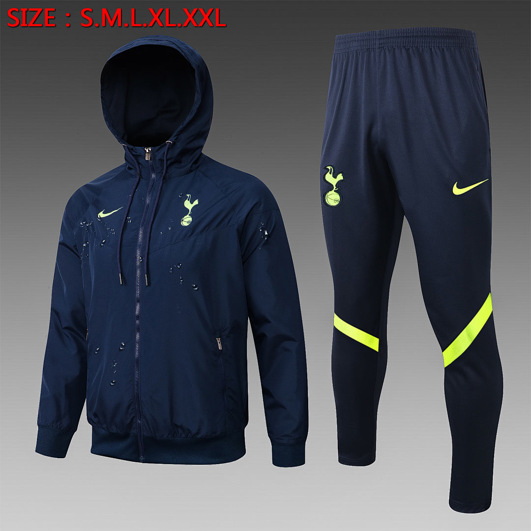 Veste Coupe-Vent Tottenham 2021/22- Bleu Roi