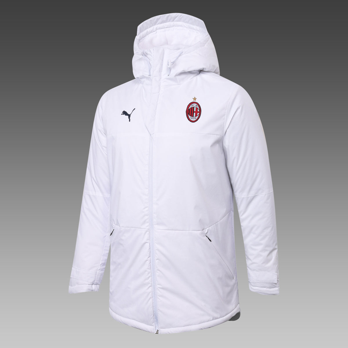 Veste Matelassée Blanc