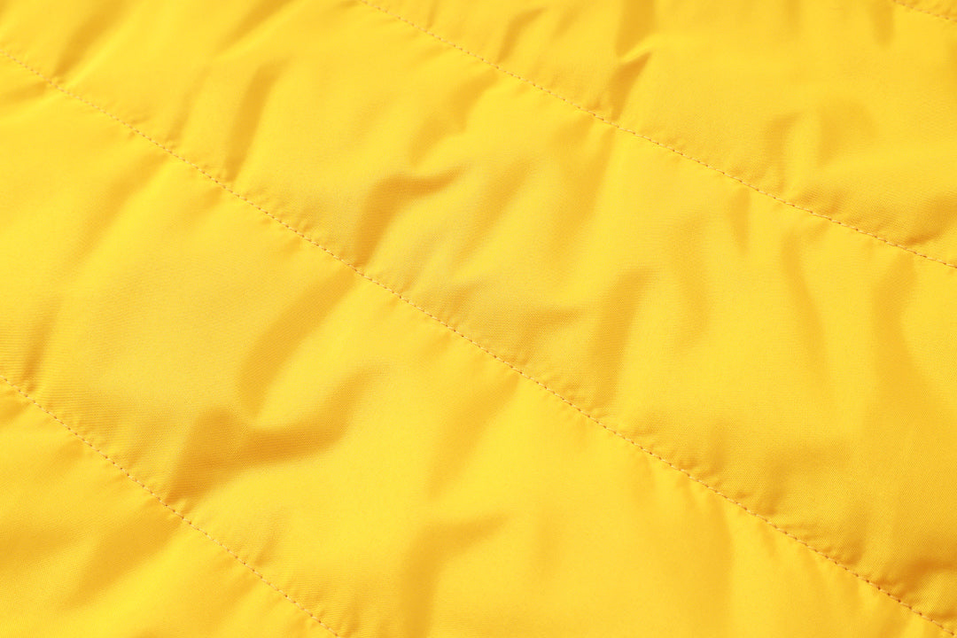 Veste Réversible Matelassée Jaune