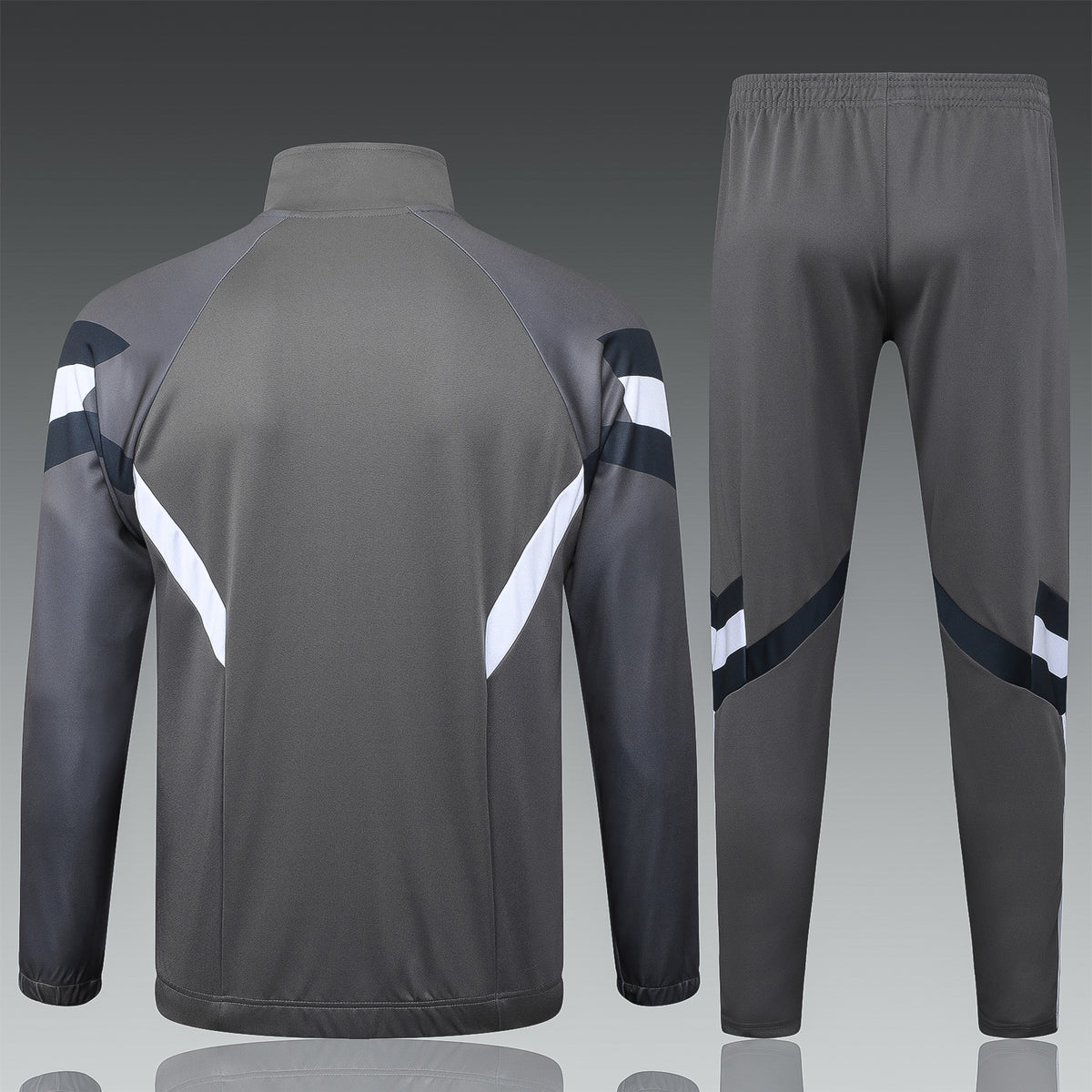 Veste zippée ensemble jogging Real Madrid 2024/25 Gris Foncé Vintage
