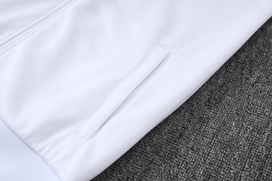 Veste zippée Paris Blanc
