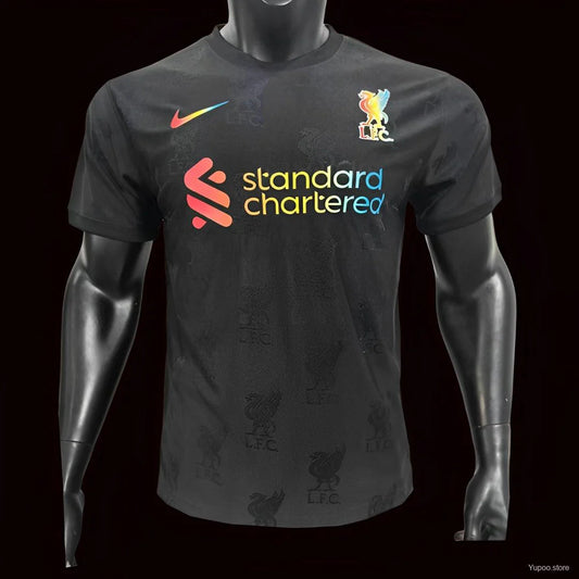 Maillot Liverpool Black Noir Player Version 2024/25