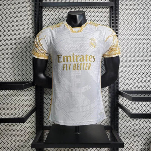 Maillot Real Madrid saison 2023-2024 édition limitée doré