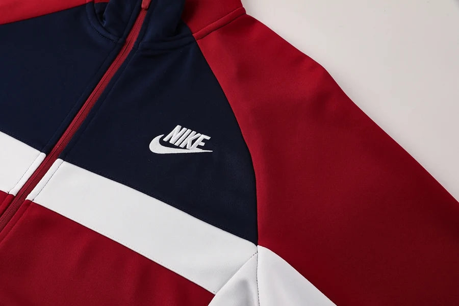Survêtement ensemble jogging Nike rouge & bleu