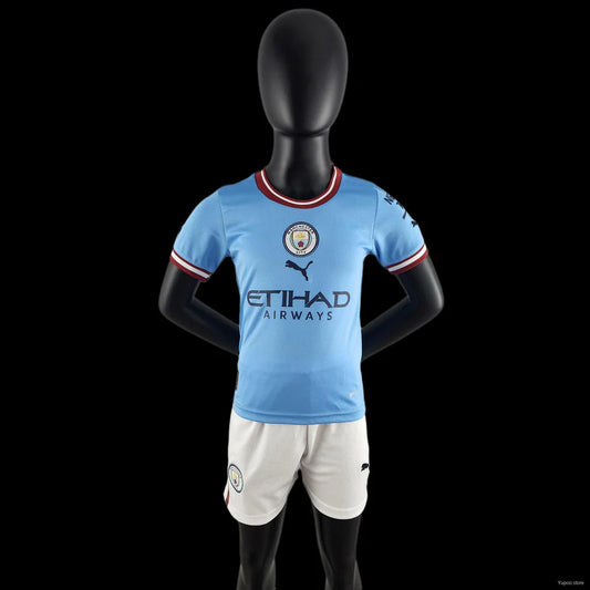 Kit Manchester City domicile 2022/23-Enfant