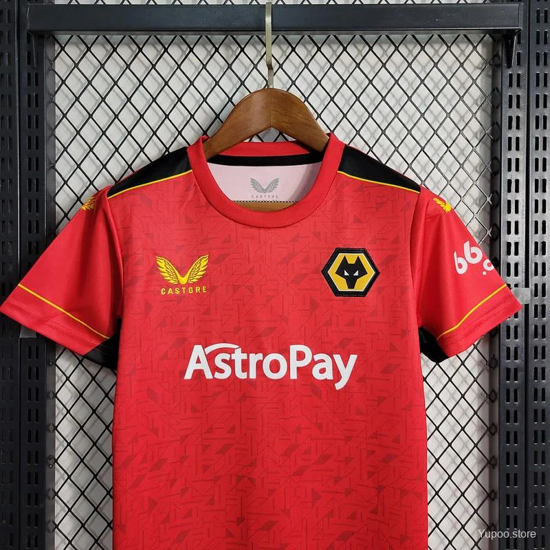 Kit Wolverhampton exterieur 2023/24-Enfant