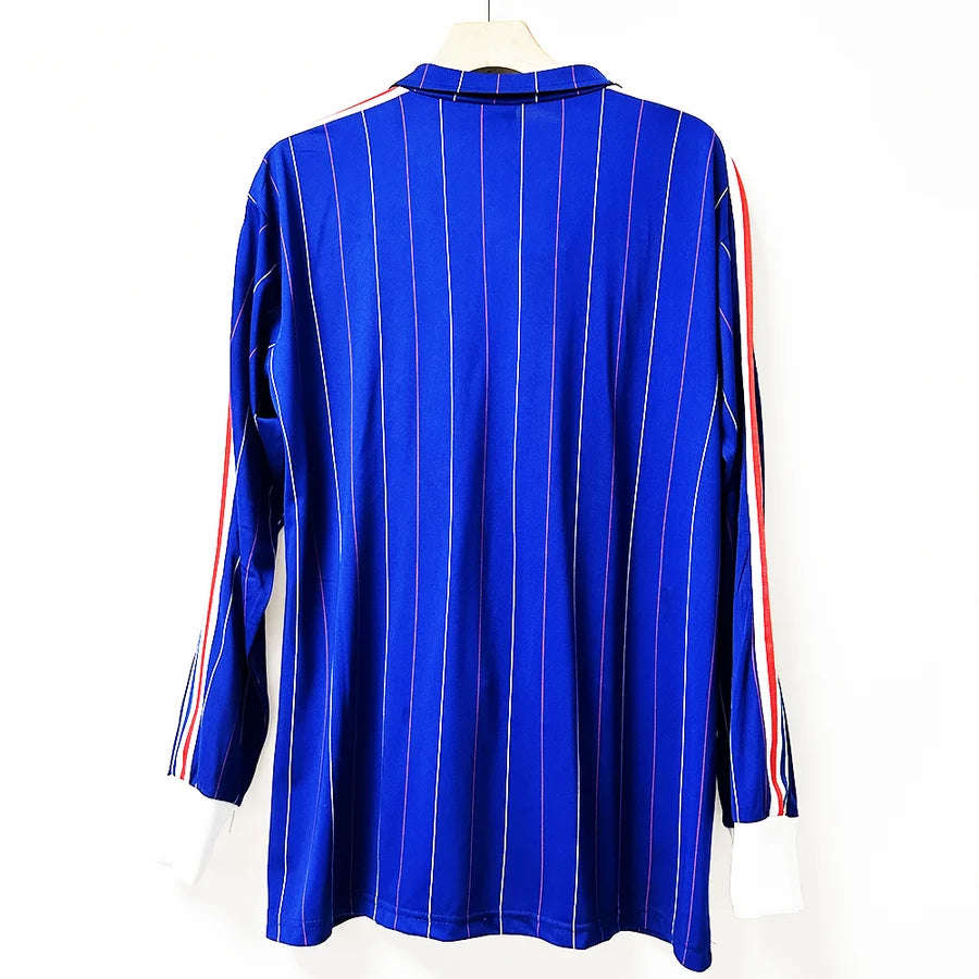 Maillot football France domicile manche longue long sleeve 1980/82