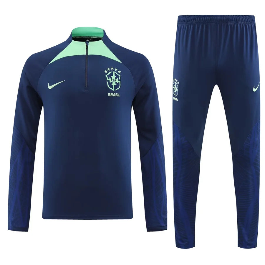 Survêtement Brésil Brazil vert/bleu 2022/23