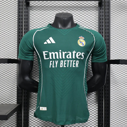 Maillot football Real Madrid Vert Player Version 2025/26