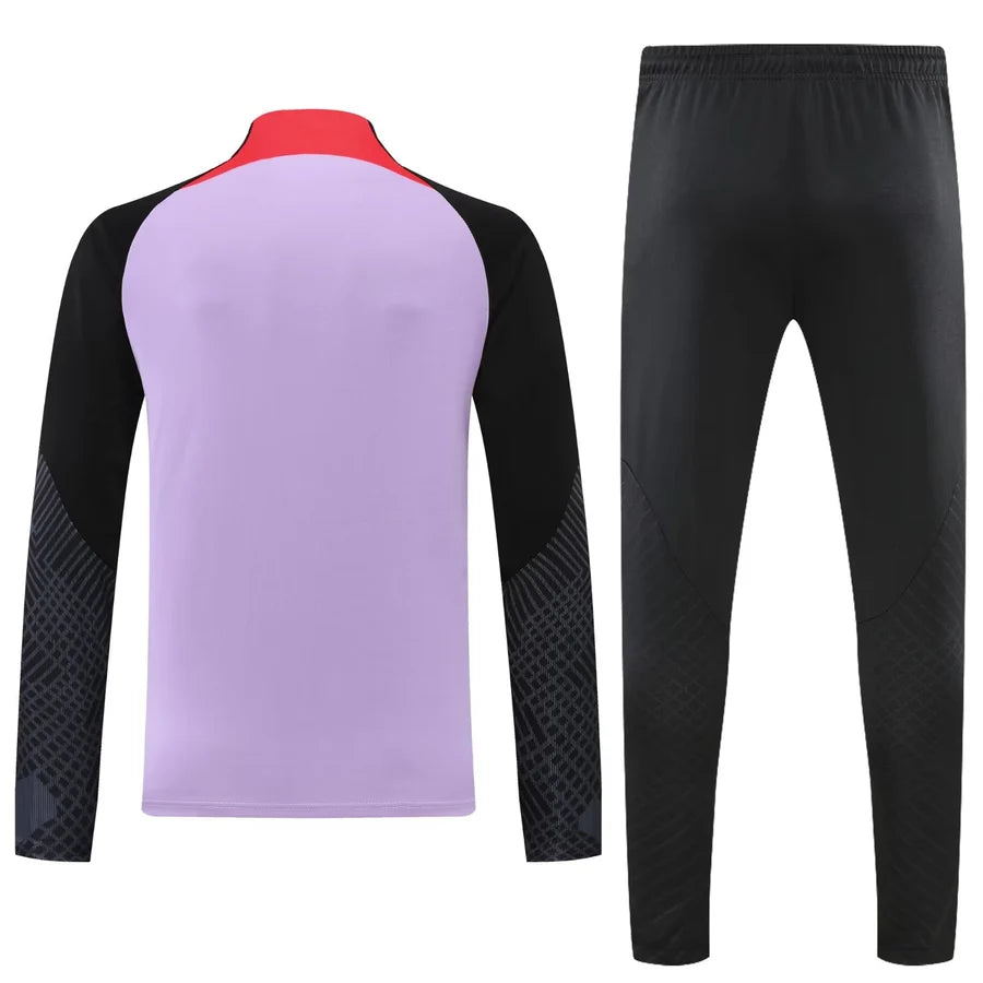 Survêtement Liverpool mauve/noir 2022/23