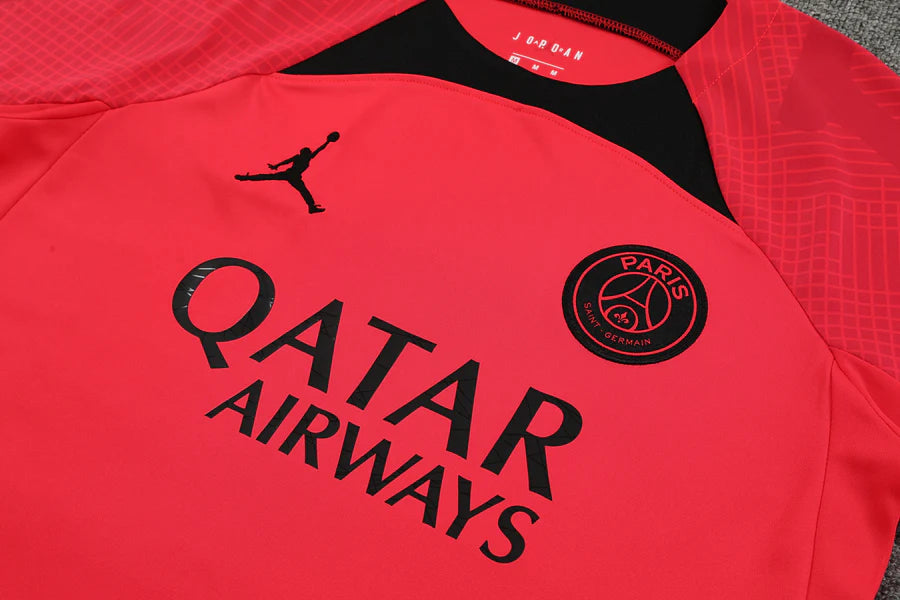 Kit PSG Paris training rouge 2023/24