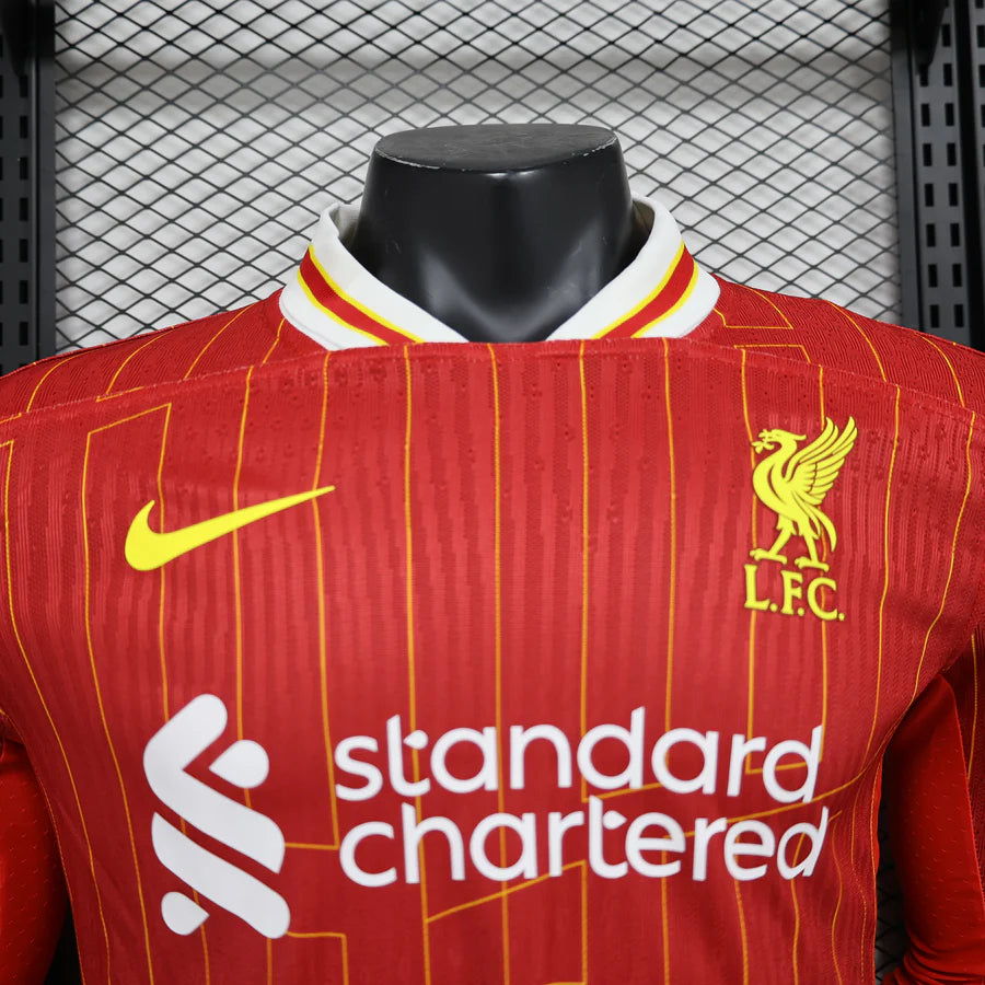 Maillot Liverpool domicile Player Version Manches longues LS 2024/25