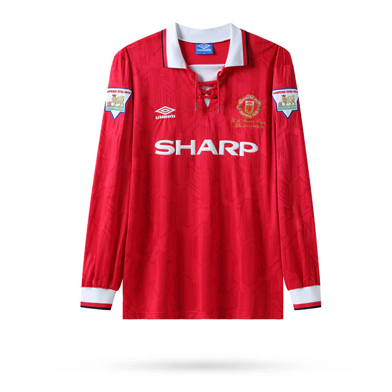 Maillot football Manchester United domicile Champion LS 1992/94