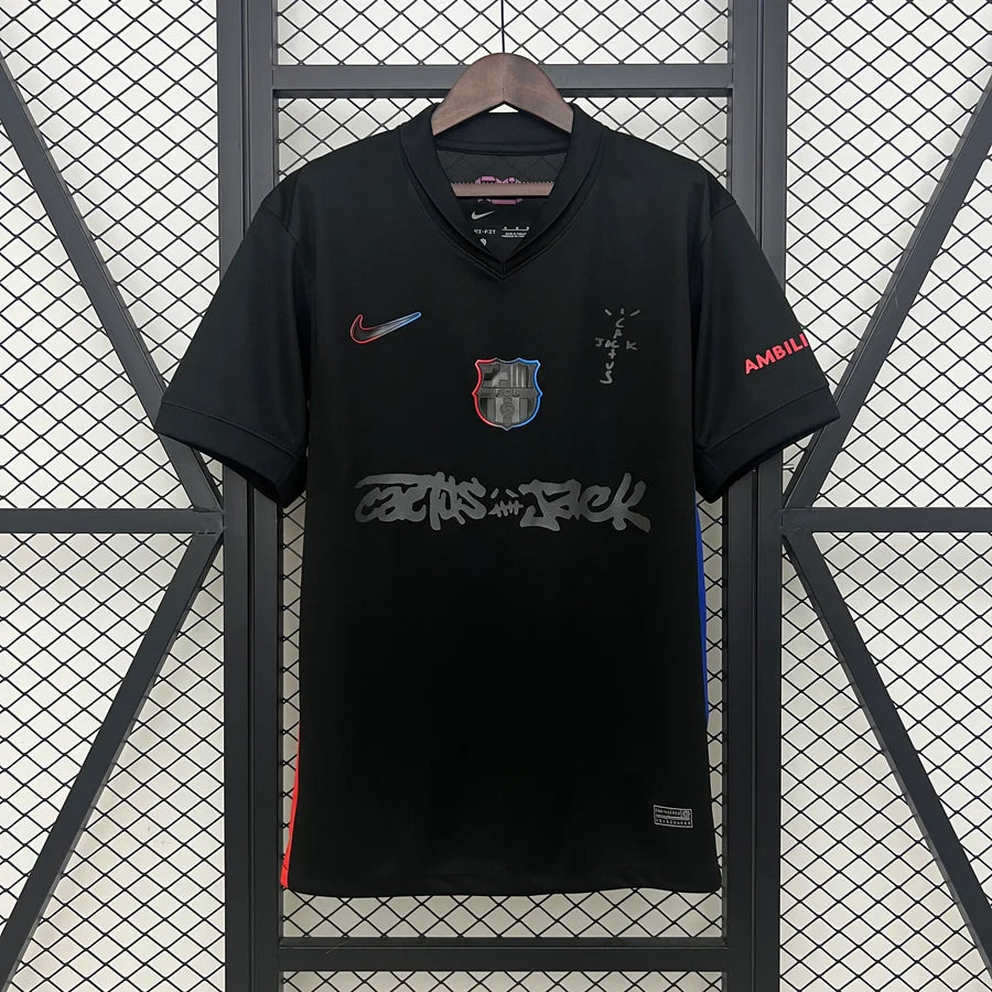 Maillot football FC Barcelone Barcelona extérieur Travis Scott 2025/26