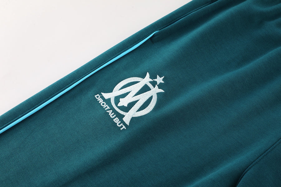 Survêtement ensemble football Capuche OM/Marseille bleu 2024/25
