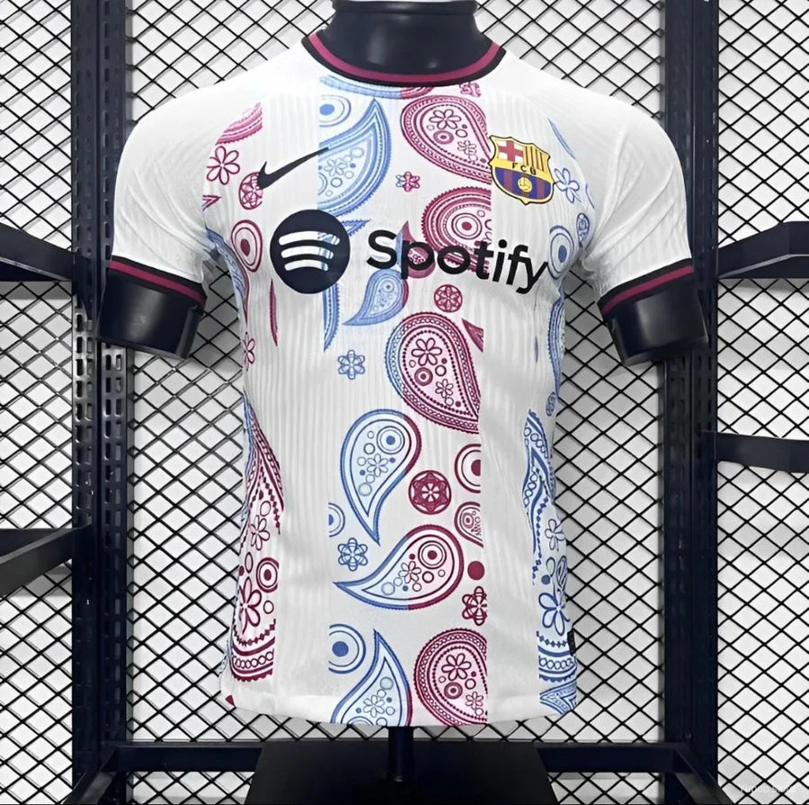 Maillot Barcelone/Barcelona Special Pattern Player Version 2024/25