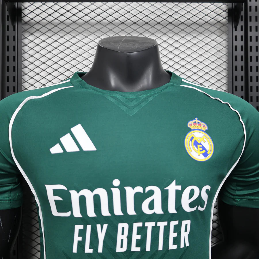 Maillot football Real Madrid Vert Player Version 2025/26