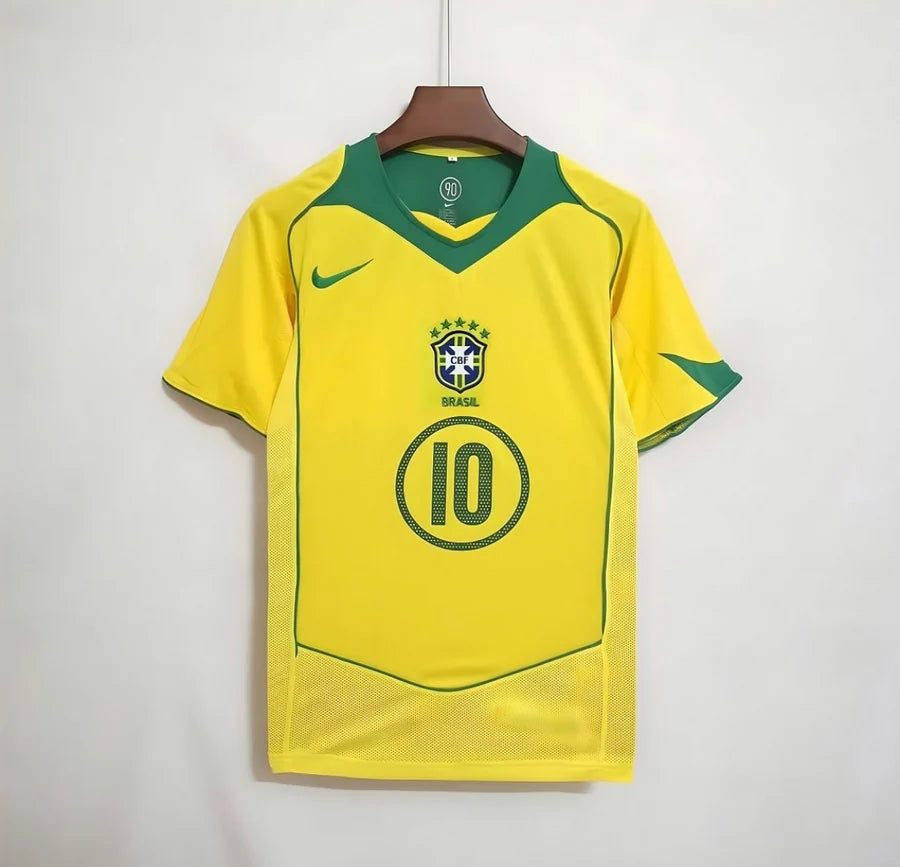 Maillot Bresil Brazil domicile 2004