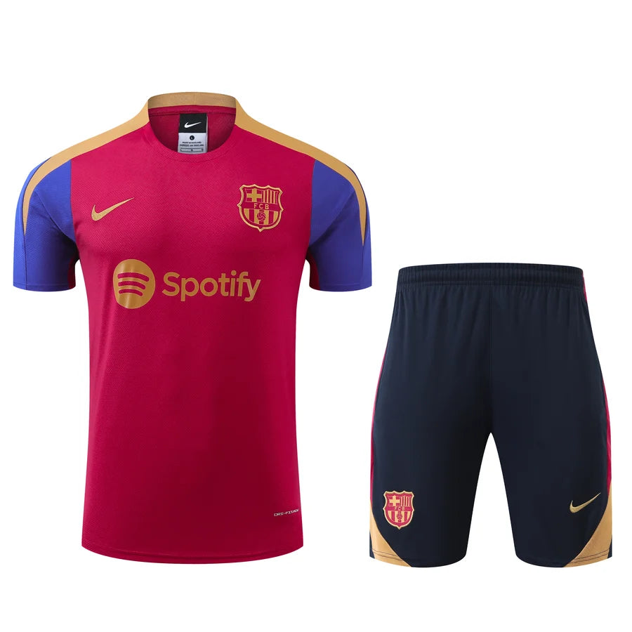 Kit ensemble football FC Barcelone Barcelona training 2024/25