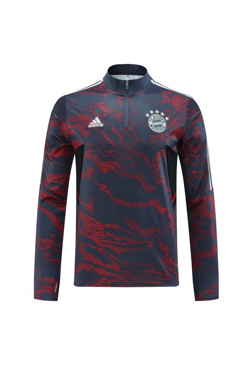 Survêtement Bayern Munich gris/rouge 2022/23