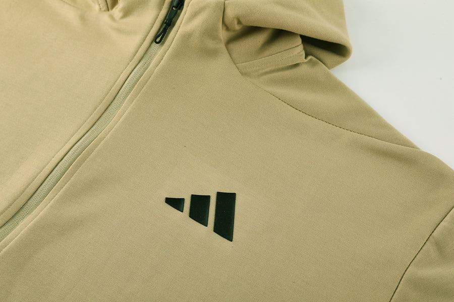 Survêtement Adidas ensemble jogging beige