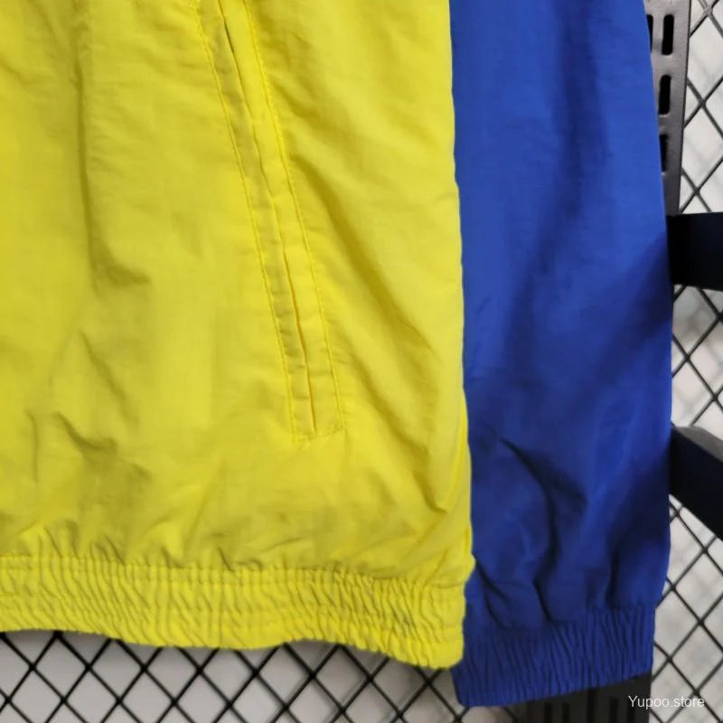 Veste réversible Al Nassr bleu/jaune beige 2023/24