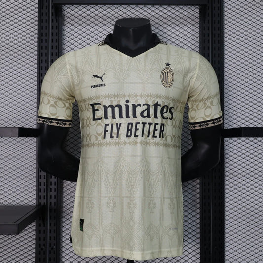 Maillot Milan AC Milan Puma x Pleasures Beige 2024/25- Player Version