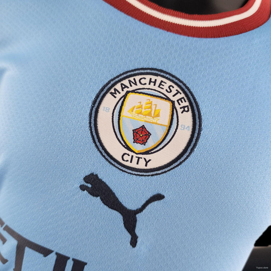 Kit Manchester City domicile 2022/23-Enfant