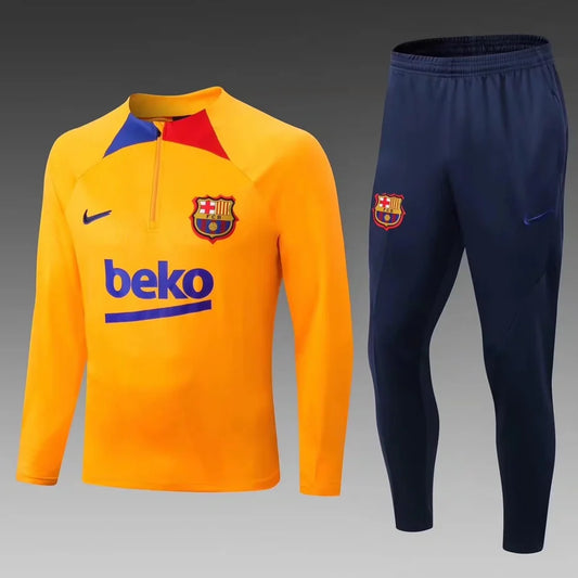 Survêtement FC Barcelone Barcelona orange/noir 2022/23
