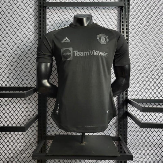 Maillot Manchester United Player Version Black 2022/23