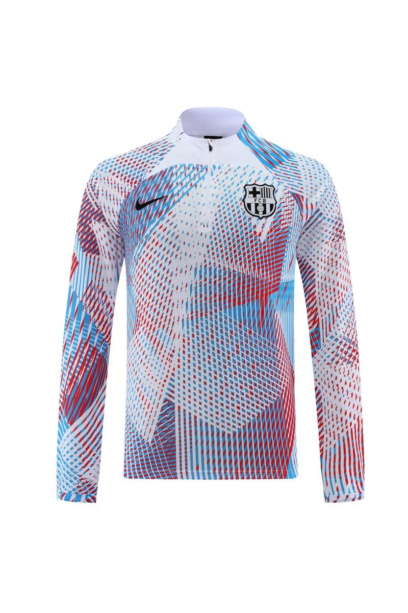 Survêtement FC Barcelone Barcelona blanc/bleu 2023/24