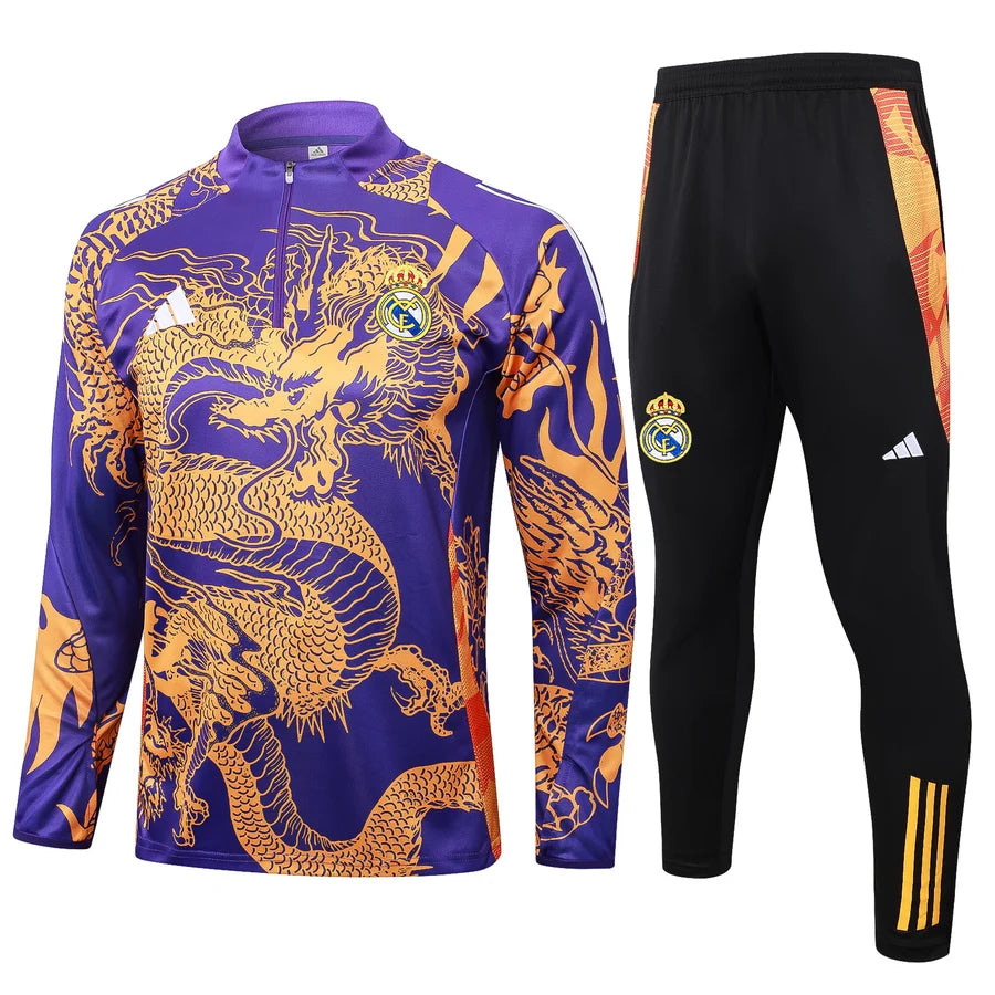 Survêtement ensemble football Real Madrid Purple Dragon 2024/25