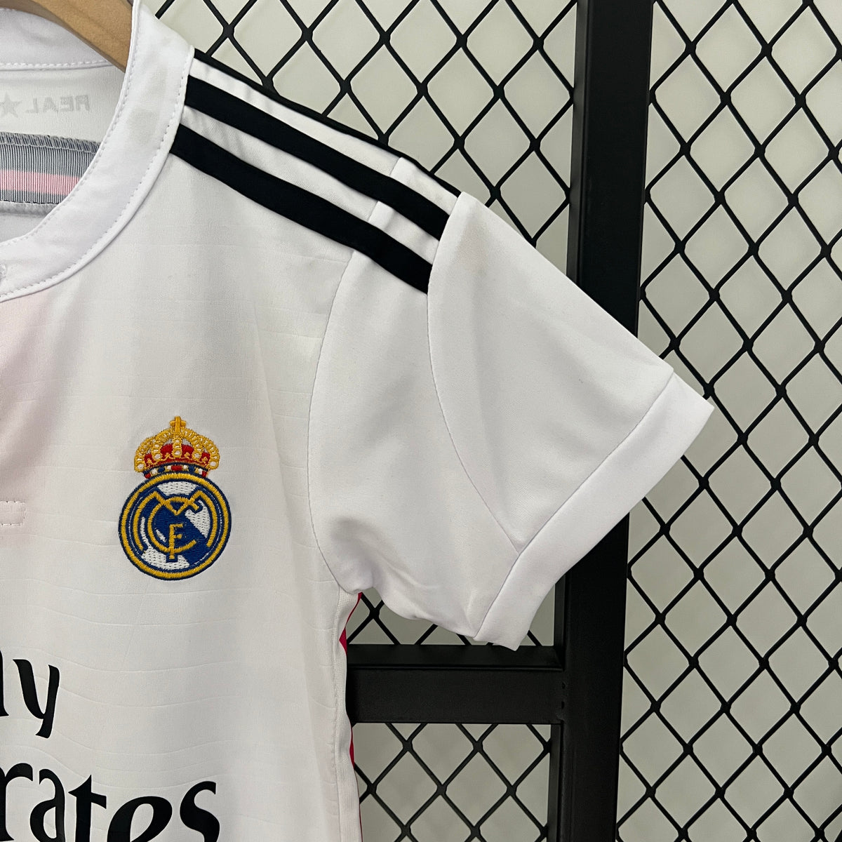 Kit Ensemble Football Real Madrid Domicile Enfant Rétro 2014/15