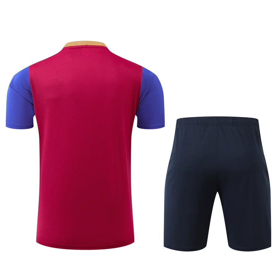 Kit ensemble football FC Barcelone Barcelona training 2024/25