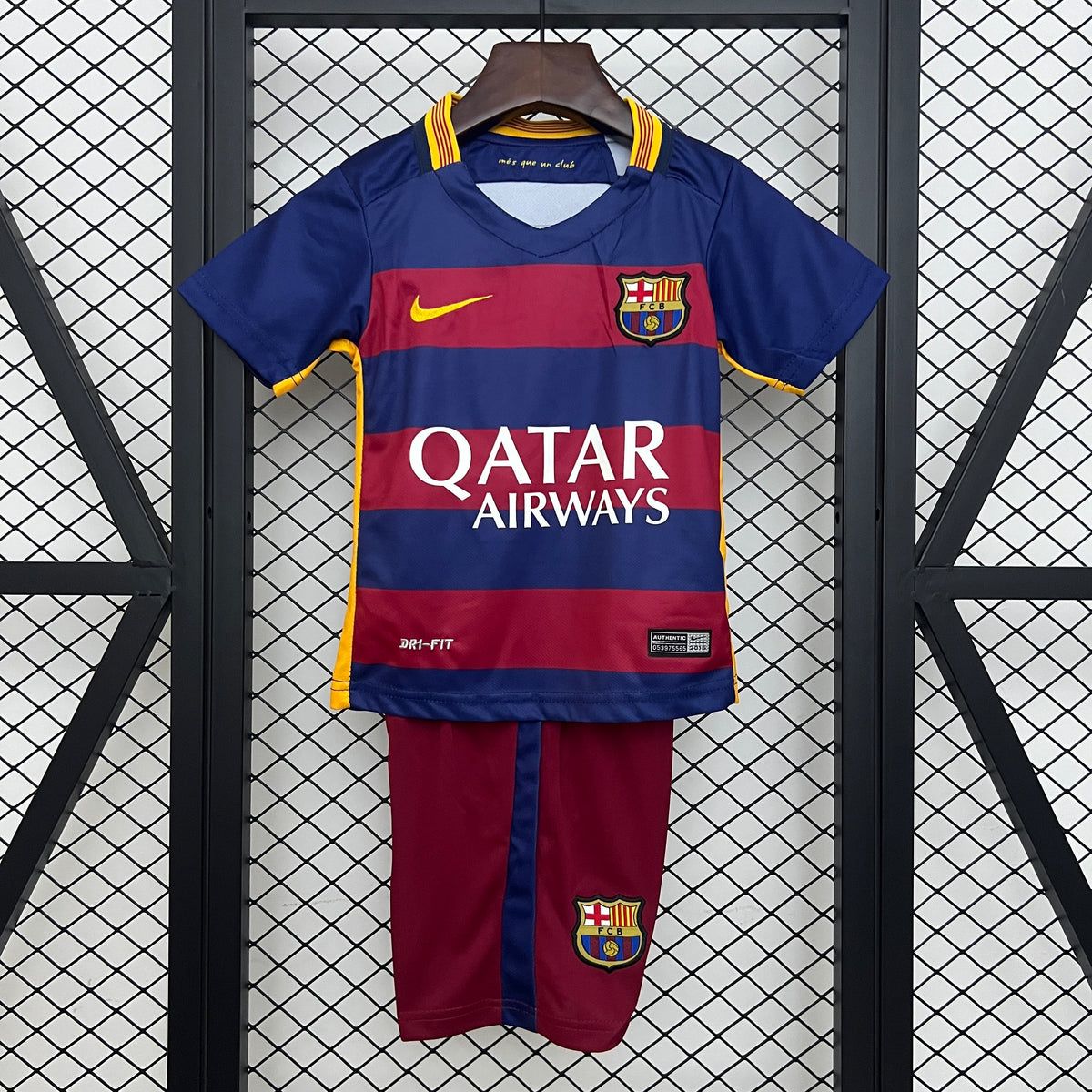 Kit Ensemble Football Barcelone Domicile Enfant 2015/16