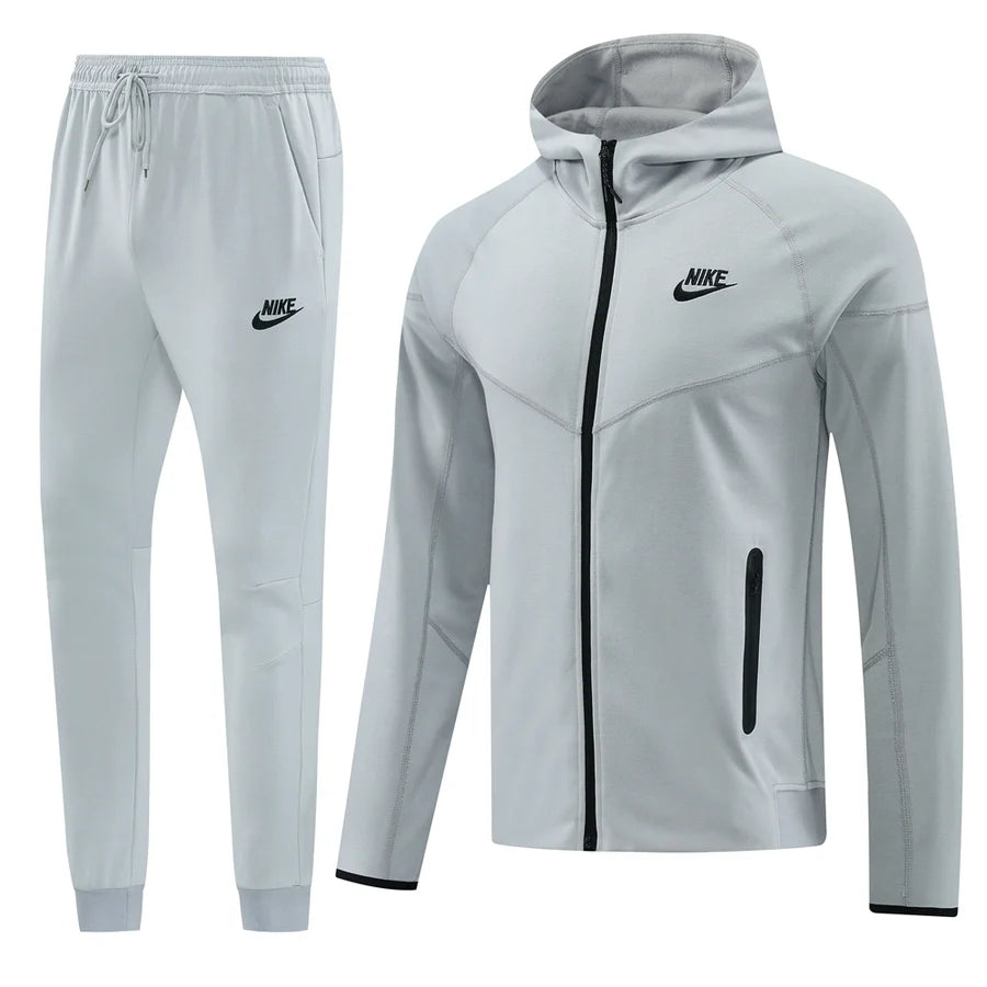Survêtement jogging Nike ensemble capuche gris