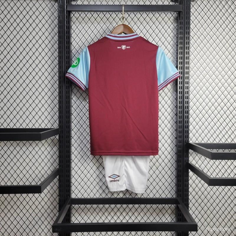 Kit ensemble football West Ham domicile 2024/25