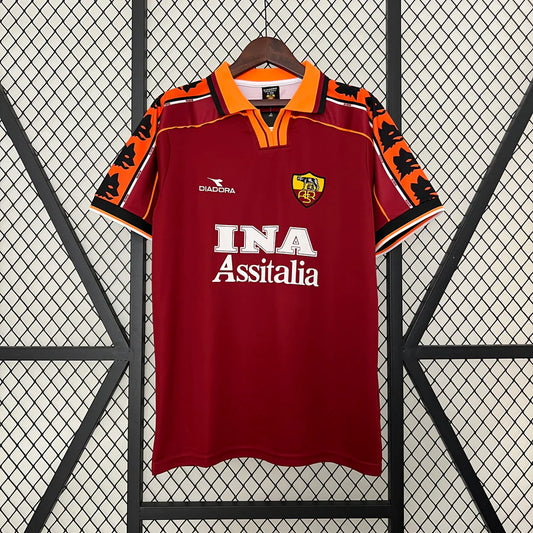 Maillot football AS Roma domicile 1998/99