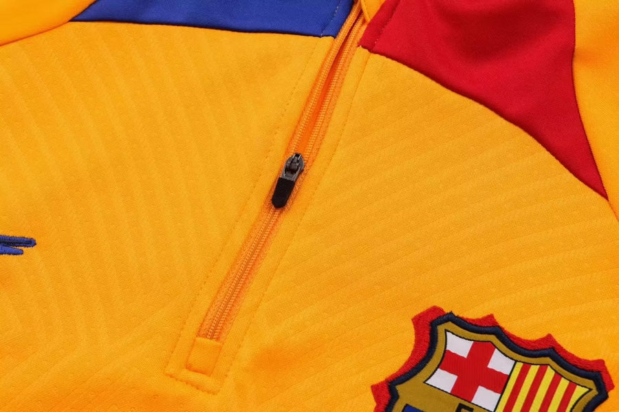 Survêtement FC Barcelone Barcelona orange/noir 2022/23