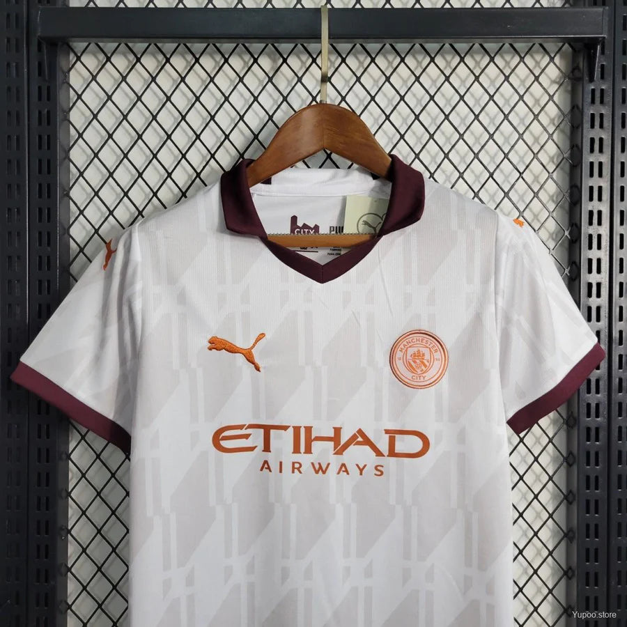 Kit Manchester City extérieur 2023/24-Enfant