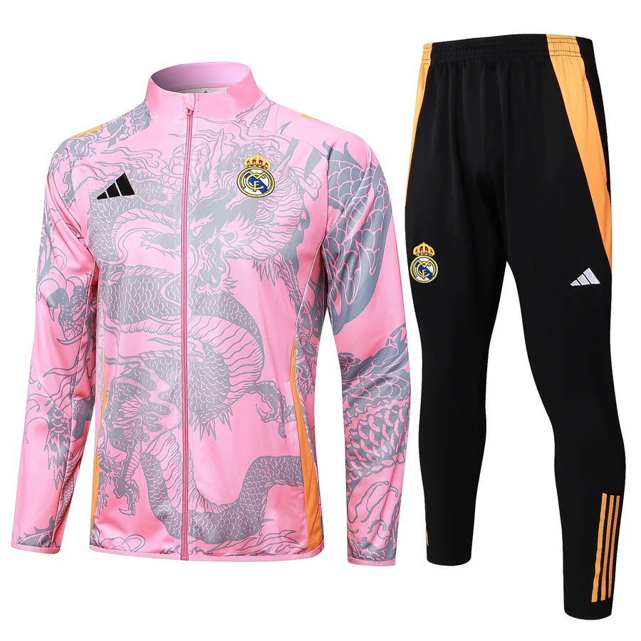 Survêtement ensemble football Real Madrid Pink Dragon 2024/25