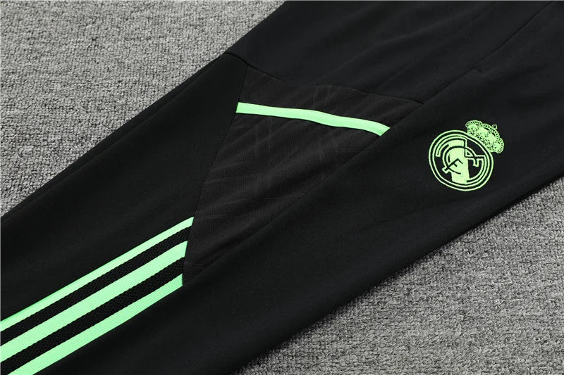 Survêtement Col Real Madrid noir/vert 2022/23