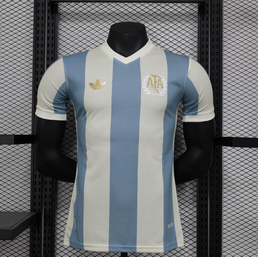 Maillot Argentine/Argentina 50e anniversaire Player Version 2024/25