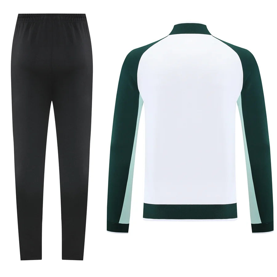 Survêtement ensemble jogging Nike vert & blanc