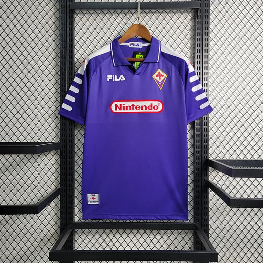 Maillot Fiorentina Rétro Domicile 1998-1999 - Violet