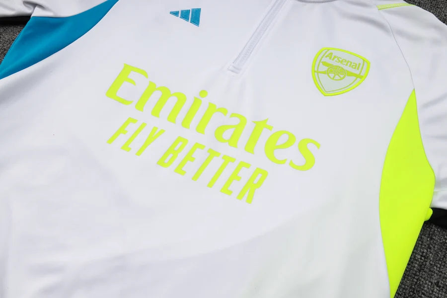 Survêtement Capuche Arsenal blanc 2023/24